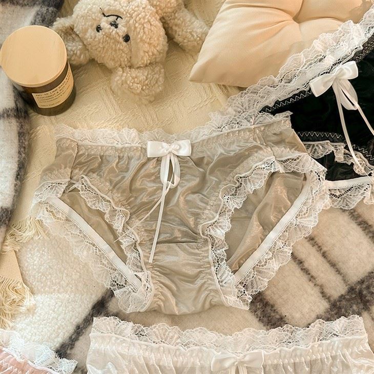 Mesh Lace Antibacterial And Comfortable Transparent Panties